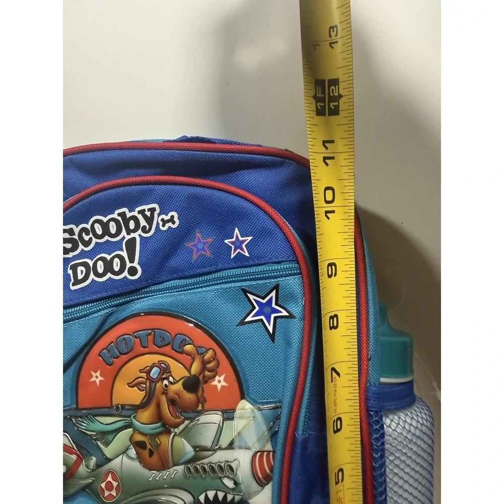 Scooby Doo Backpack Small  Medium Kids Size 12 inch ~ Hot Dog Pilot Design